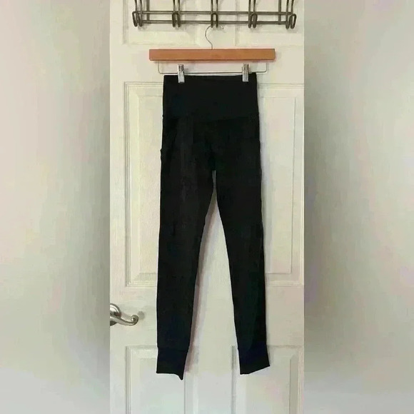 Zella Restore Soft-Pocket Leggings Charcoal Black, XXS - Picture 1 of 3
